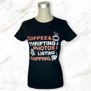 Gildan | Reseller Life Inspired ☕️🛍️📸📝📦 Black T-Shirt